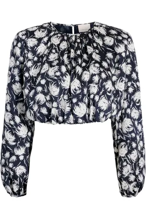 Cinq A Sept Kamala Bluse mit grafischem Print