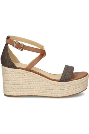 Michael Kors Serena Wedge-Sandalen mit Monogramm