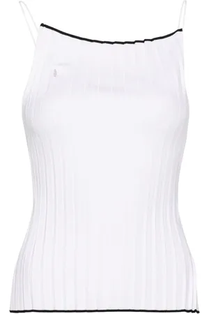 Jacquemus Plissé-effect top
