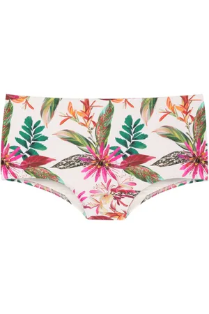 Lygia & Nanny Copacabana Badehose mit Blumen-Print