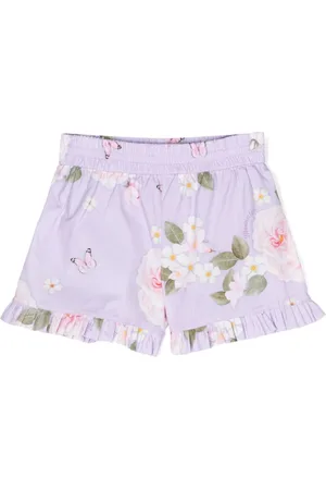 MONNALISA Shorts mit Faltenbesatz