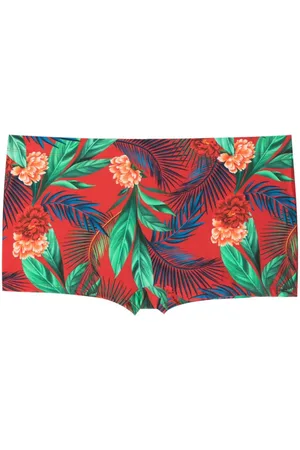 Lygia & Nanny Tijuca Badehose mit Blumen-Print