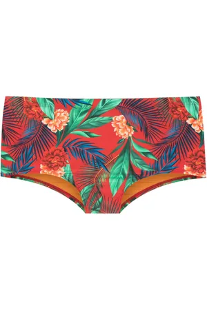 Lygia & Nanny Copacabana Badehose mit Blumen-Print