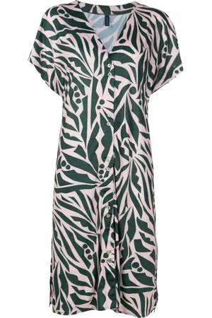 Lygia & Nanny Midikleid mit grafischem Print