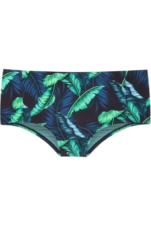 Lygia & Nanny Parati Badehose mit Blatt-Print