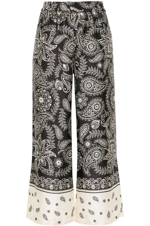 Liu Jo Cropped-Hose mit Paisley-Print
