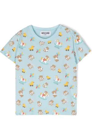 Moschino T-Shirt mit Teddy-Motiv