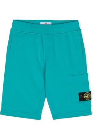Stone Island Joggingshorts mit Kompass-Patch