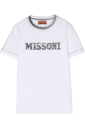 Missoni T-Shirt mit Logo-Applikation