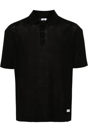 C.P. Company Fein gestricktes Poloshirt