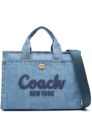 Coach Cargo Denim-Shopper