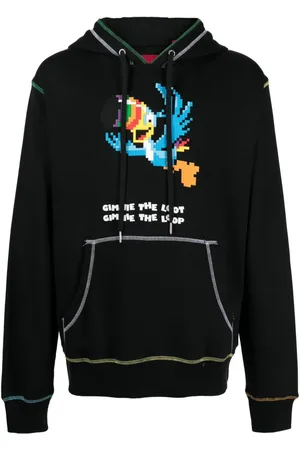 MOSTLY HEARD RARELY SEEN Hoodie mit Give Me the Looop-Print