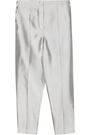 THEORY Cropped-Hose mit Tapered-Bein