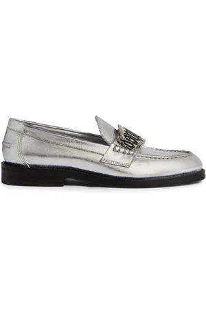 Dsquared2 Gothic Loafer mit metallischem Finish