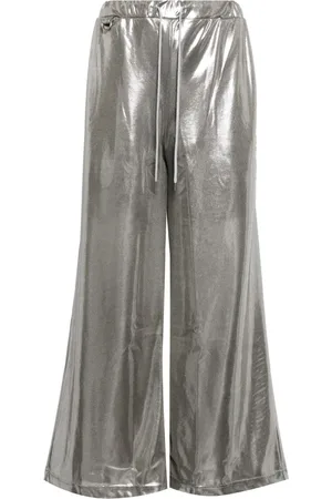 DOUBLET Weite Hose im Metallic-Look