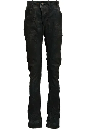 11 BY BORIS BIDJAN SABERI Skinny-Jeans im Distressed-Look