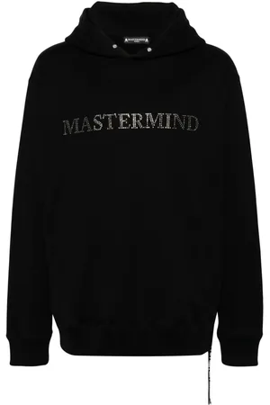 MASTERMIND Hoodie mit Strass-Logo