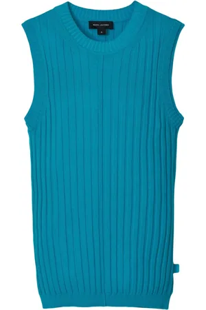 Marc Jacobs Fine-ribbed merino-wool tank top
