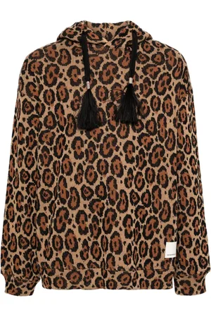 Emporio Armani Hoodie mit Leoparden-Print