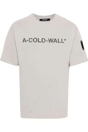 A-cold-wall* Overdye T-Shirt mit Logo-Print