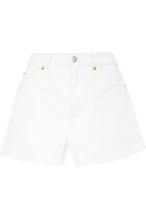 Alexander Wang Taillenhohe Shorts mit Logo-Cut-Outs