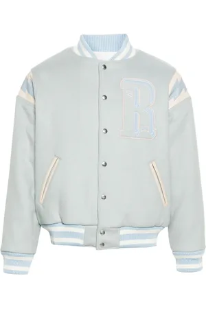 Rhude Lightning Collegejacke aus Wollgemisch