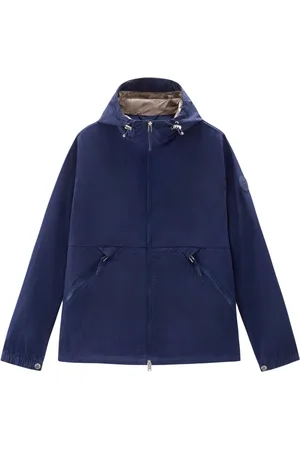Woolrich Crinkle Windbreaker mit Kapuze