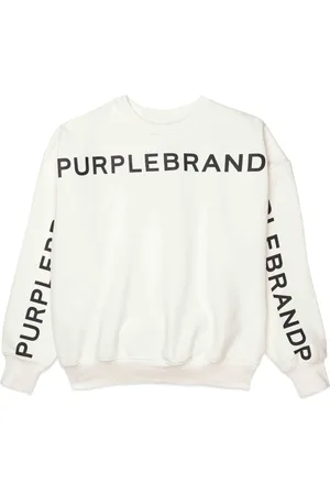 Purple Brand Sweatshirt mit Logo-Print