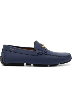 Bally Loafer mit Emblem-Schild