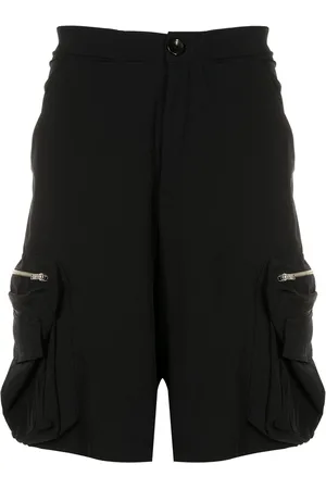 AMIR SLAMA Cargo-Shorts mit Reißverschlusstaschen
