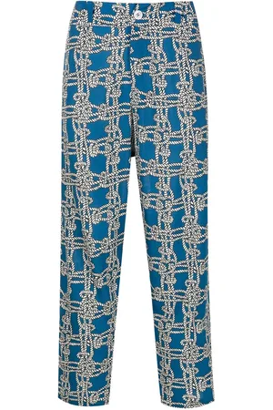AMIR SLAMA Hose mit Seil-Print