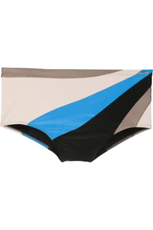 AMIR SLAMA Badeshorts in Colour-Block-Optik
