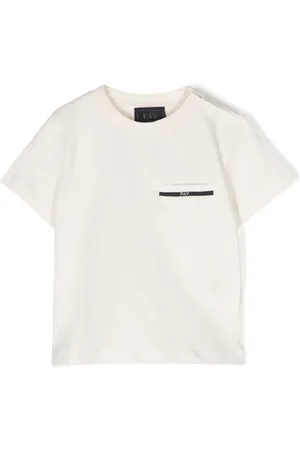 FAY T-Shirt mit Taschendetail