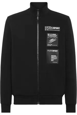 Philipp Plein Sportjacke mit Logo-Applikation