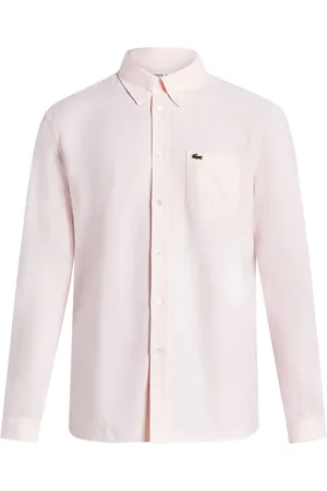 Lacoste Hemd mit Logo-Applikation