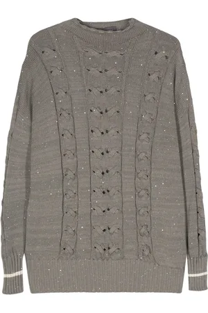 LORENA ANTONIAZZI Pullover mit Pailletten
