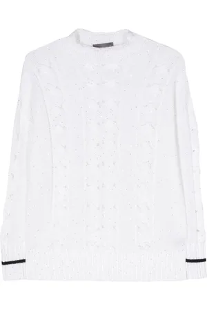 LORENA ANTONIAZZI Pullover mit Pailletten