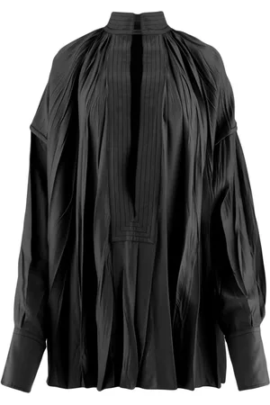 Salvatore Ferragamo Kaftan Hemd in Knitteroptik