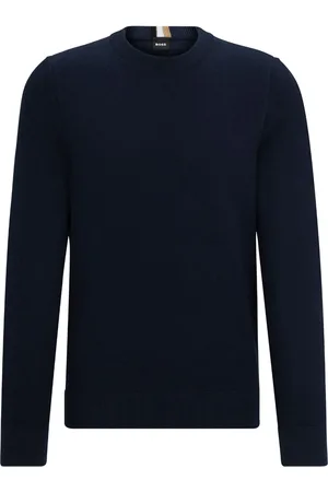 HUGO BOSS Pullover mit rundem Ausschnitt