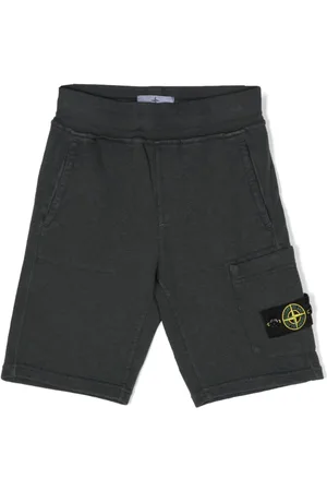 Stone Island Shorts mit Kompass-Patch