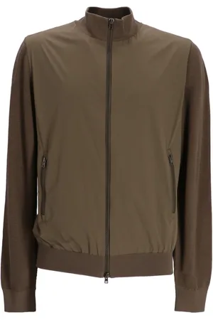 HERNO Jacke mit Kontrasteinsatz