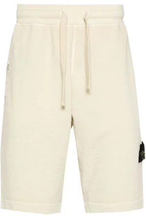 Stone Island Jersey-Shorts mit Kompass-Patch