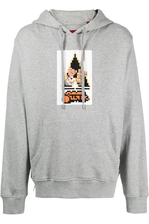MOSTLY HEARD RARELY SEEN Hoodie mit Clock is Working-Print