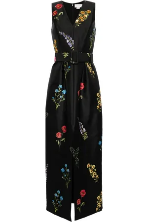 Sachin & Babi Marsden Abendkleid mit Blumen-Print