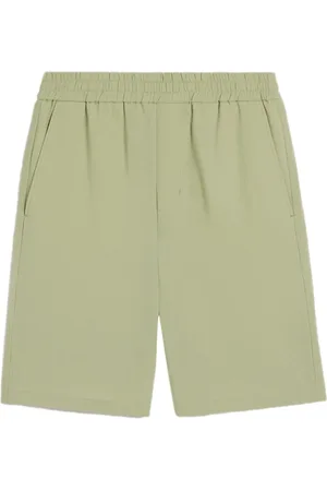 Ami Shorts mit Logo-Schild