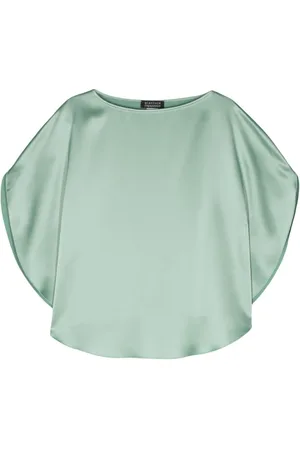 GIANLUCA CAPANNOLO Bluse mit Satin-Finish