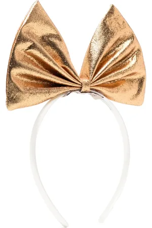 HUCKLEBONES LONDON Haarreif mit Metallic-Schleife