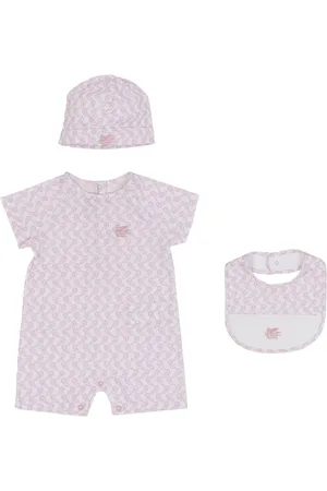 Etro Jersey-Strampler mit Paisley-Print (3er-Set)