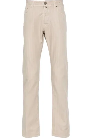 Jacob Cohen Fischgräten-Hose mit Tapered-Bein