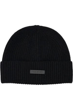 FEAR OF GOD Kaschmir-Beanie mit Logo-Applikation